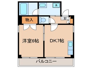 鈴木マンションの物件間取画像